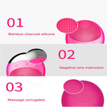 Load image into Gallery viewer, Bamboo Charcoal Cleansing Brush
